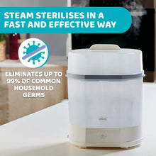 Load image into Gallery viewer, Chicco SterilNatural 3 in 1, 3-in-1 Digital Steam Sterilizer