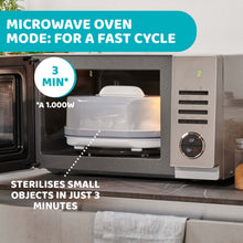 Load image into Gallery viewer, Chicco SterilNatural 3 in 1, 3-in-1 Digital Steam Sterilizer