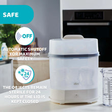 Load image into Gallery viewer, Chicco SterilNatural 3 in 1, 3-in-1 Digital Steam Sterilizer