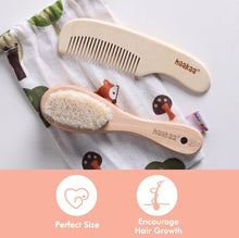Load image into Gallery viewer, haakaa Baby Hair Brush and Comb Set for Newborns & Toddlers