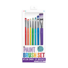 Load image into Gallery viewer, OOLY Lil' Paint Brush Set - Set of 7