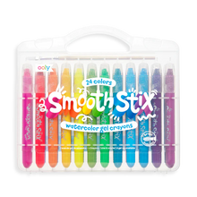 Load image into Gallery viewer, OOLY Smooth Stix Watercolor Gel Crayons - Set of 24
