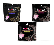 Load image into Gallery viewer, Kotex Panties Overnight 2pcs