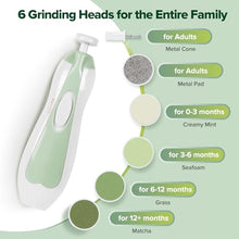 Load image into Gallery viewer, Haakaa Baby Nail Trimmer Electric Safe, Nail File Kit