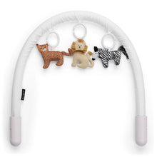 Load image into Gallery viewer, Dockatot Toy Bundle - White/Day at the Zoo