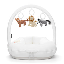 Load image into Gallery viewer, Dockatot Toy Bundle - White/Day at the Zoo