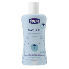 Load image into Gallery viewer, Chicco Gentle Hair & body Wash Natural sensation All size