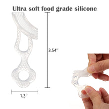 Load image into Gallery viewer, haakaa Contoured Silicone Toothbrush, Manual Training