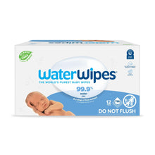 Load image into Gallery viewer, Water Wipes Fruit Extract Baby Wipes 12/Box