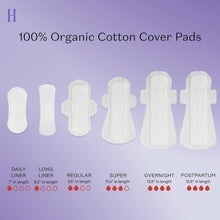 Load image into Gallery viewer, The Honey Pot Company Herbal Postpartum Pads w/Wings