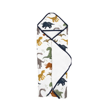 Load image into Gallery viewer, Little Unicorn - Cotton Muslin Hooded Infant Towel
