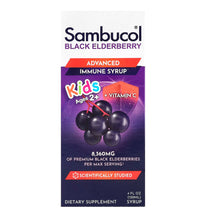 Load image into Gallery viewer, Sambucol Black Elderberry, Kids, Advice immune syrup