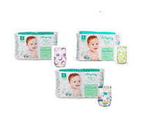 Load image into Gallery viewer, Offspring Training Diapers S Size (Tape) - 1 Pack (48pcs) 3-6kg