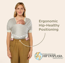 Load image into Gallery viewer, Ergobaby Aura Baby Carrier Wrap Grey Stripes