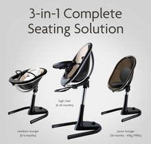 Load image into Gallery viewer, Mima Moon Full Set (Highchair + Seat Pad + Cushion Set + Footrest)