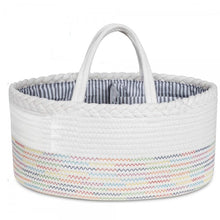 Load image into Gallery viewer, Little Story Cotton Rope Diaper Caddy