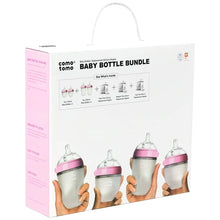 Load image into Gallery viewer, Comotomo Baby Bottle Bundle, Green, (7 Piece Set)