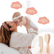 Load image into Gallery viewer, haakaa Baby Hair Brush and Comb Set for Newborns & Toddlers