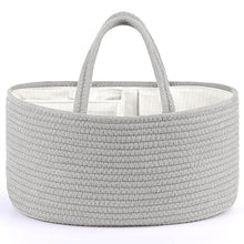 Load image into Gallery viewer, Little Story Cotton Rope Diaper Caddy
