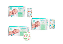 Load image into Gallery viewer, Offspring Training Diapers NB Size (Tape) - 1 Pack (56pcs) 0-4kg