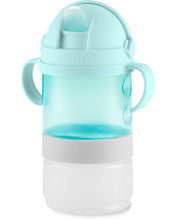 Load image into Gallery viewer, Sip To Snack 2-In-1 Set - Teal/Grey
