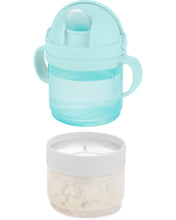 Load image into Gallery viewer, Sip To Snack 2-In-1 Set - Teal/Grey