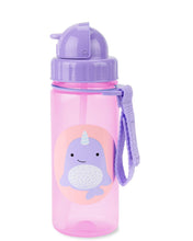 Load image into Gallery viewer, SkipHop - Zoo Straw Bottle 390ml