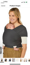 Load image into Gallery viewer, Ergobaby Aura Baby Carrier Wrap Grey Stripes