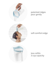 Load image into Gallery viewer, Skip Hop Wave 4in1 Bath Tub + Wave Rinser White