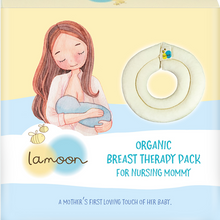 Load image into Gallery viewer, LAMOON ORGANIC BREAST THERAPY PACK FOR NURSING MOMMY