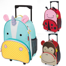 Load image into Gallery viewer, Skip Hop Zoo Kids Rolling Luggage