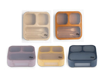 Load image into Gallery viewer, Lunch Box with Fork & Spoon