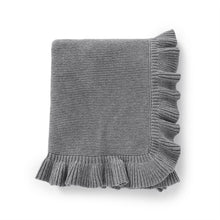 Load image into Gallery viewer, Crochet Blanket Ruffle Trim