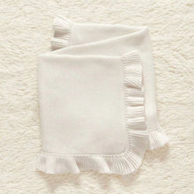 Load image into Gallery viewer, Crochet Blanket Ruffle Trim