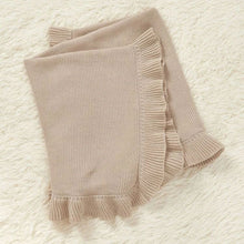 Load image into Gallery viewer, Crochet Blanket Ruffle Trim