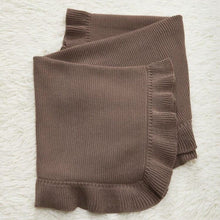 Load image into Gallery viewer, Crochet Blanket Ruffle Trim