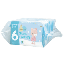 Load image into Gallery viewer, LAMOON ORGANIC BABY WET WIPE