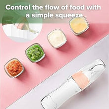 Load image into Gallery viewer, Haakaa Silicone Baby Food Dispensing Spoon Feeder
