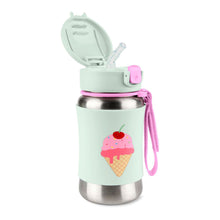 Load image into Gallery viewer, SkipHop Spark Style Stainless Steel Straw Bottle