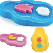 Load image into Gallery viewer, BabyJem Baby Bath Sponge (Different colors) 0+m