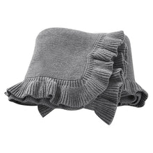 Load image into Gallery viewer, Crochet Blanket Ruffle Trim