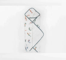 Load image into Gallery viewer, Little Unicorn - Cotton Muslin Hooded Infant Towel