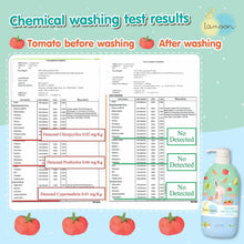 Load image into Gallery viewer, LAMOON VEGETABLE & FRUIT WASH 450ML