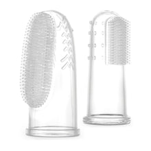 Load image into Gallery viewer, Haakaa Silicone Finger Toothbrush Set 2pcs (Small & Large)