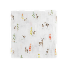 Load image into Gallery viewer, Little Unicorn Cotton Muslin Swaddle 3 Pack - Oh Deer