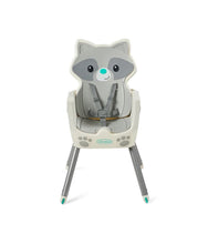 Load image into Gallery viewer, Infantino Grow-with-Me 4-in-1 Convertible High Chair, Raccoon-Theme