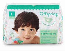 Load image into Gallery viewer, OffSpring Training Diapers L Size (Tape) - 1 Pack (36pcs) 9-13kg