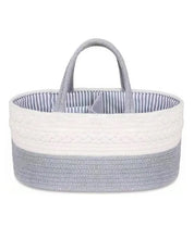 Load image into Gallery viewer, Little Story Cotton Rope Diaper Caddy