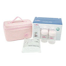 Load image into Gallery viewer, Spectra Pink Cooler with Ice Pack and Breast Milk Bottles Kit