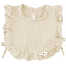 Load image into Gallery viewer, Ali+Oli Muslin Cotton Ruffle Baby Bib